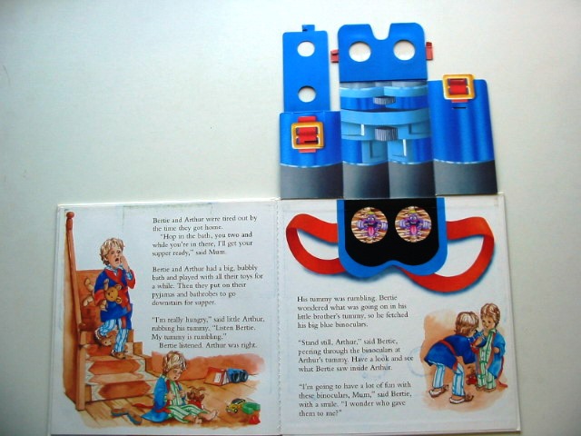 Bertie's Big Blue Binoculars