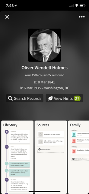Oliver Wendle Holmes